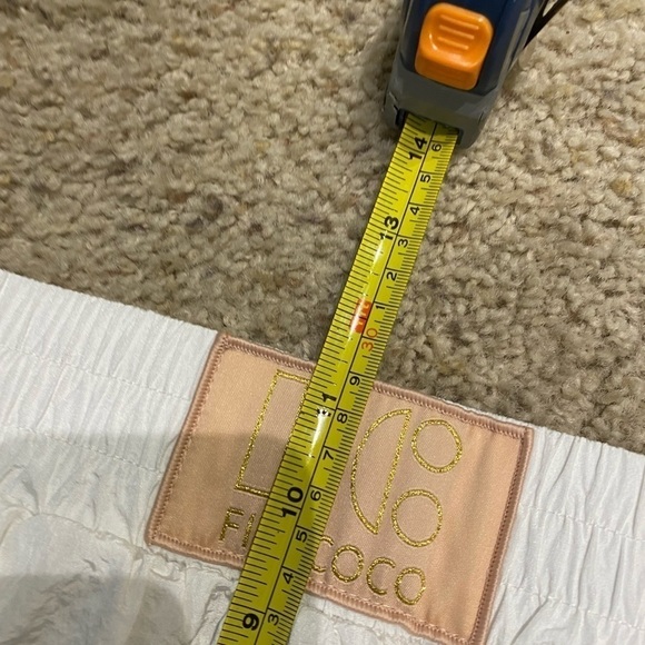 Fizz Coco Women’s White Athletic Shorts Liner Size L Activewear Boxing Shorts - Picture 6 of 7